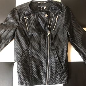 KARL LAGERFELD Faux Leather Jacket